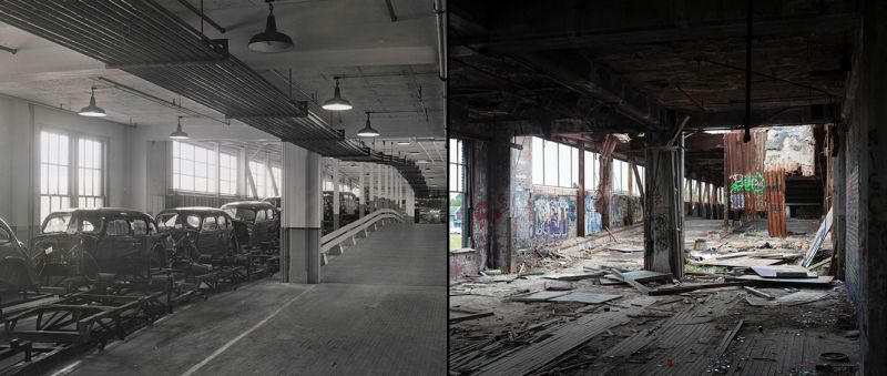 Завод Паккард в Детройте: рождение, жизнь и забвение