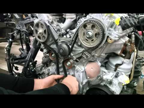 SETTING UP TIMING BELT ON HONDA ACURA 3.2L 3.5L 3.7L J-SERIES ENGINE IN DETAILS!!!