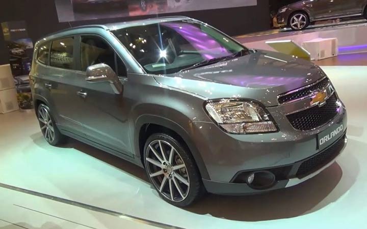 Экстерьер Chevrolet Orlando 2018