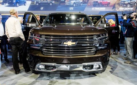 Экстерьер Chevrolet Silverado 2019