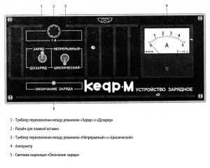 Зарядное устройство для автомобильного аккумулятора «Кедр»