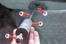 Обратный или инерционный молоток для рихтовки и правки вмятин на кузовном металле