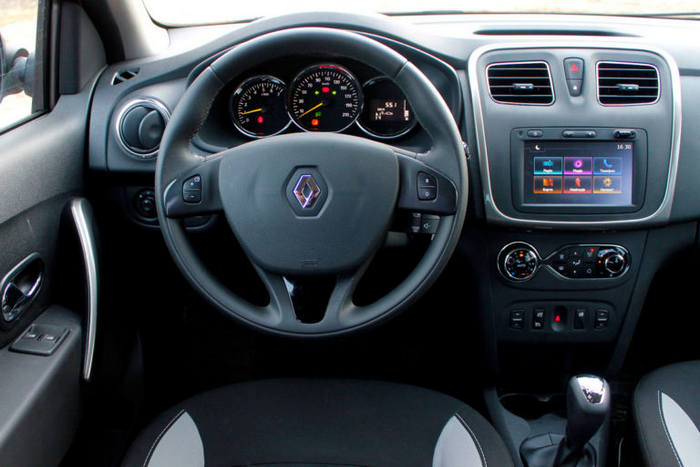 Renault Sandero Stepway салон панель
