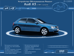 Ремонт автомобилей. Устройство, обслуживание, ремонт Audi A3 с 1997 г. выпуска