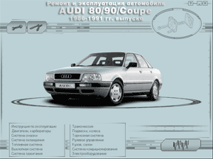 Ремонт автомобилей. Техническое обслуживание и ремонт Audi 80/90/Coupe 1986-1991 гг. выпуска