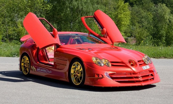 Mercedes SLR Red Gold Dream ценой в 11 000 000 $