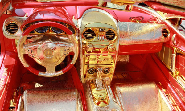 Mercedes SLR Red Gold Dream ценой в 11 000 000 $