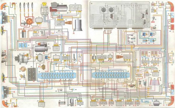 Электропроводка на ГАЗ 3110 с двигателем ЗМЗ-402