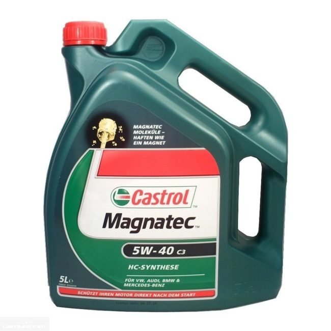 Масло для Нива Шевроле Castrol Magnatic 5 W-40С 5 литров