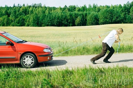как буксировать авто