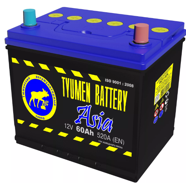 TYUMEN BATTERY ASIA 60 А/ч 520 А