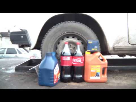 Промывка двигателя кока-колой.Engine washing with Coca-Cola.