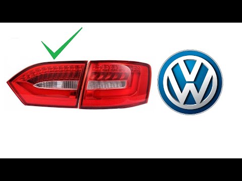 VW Jetta 6 - Снятие заднего фонаря, замена лампочек (часть 1)