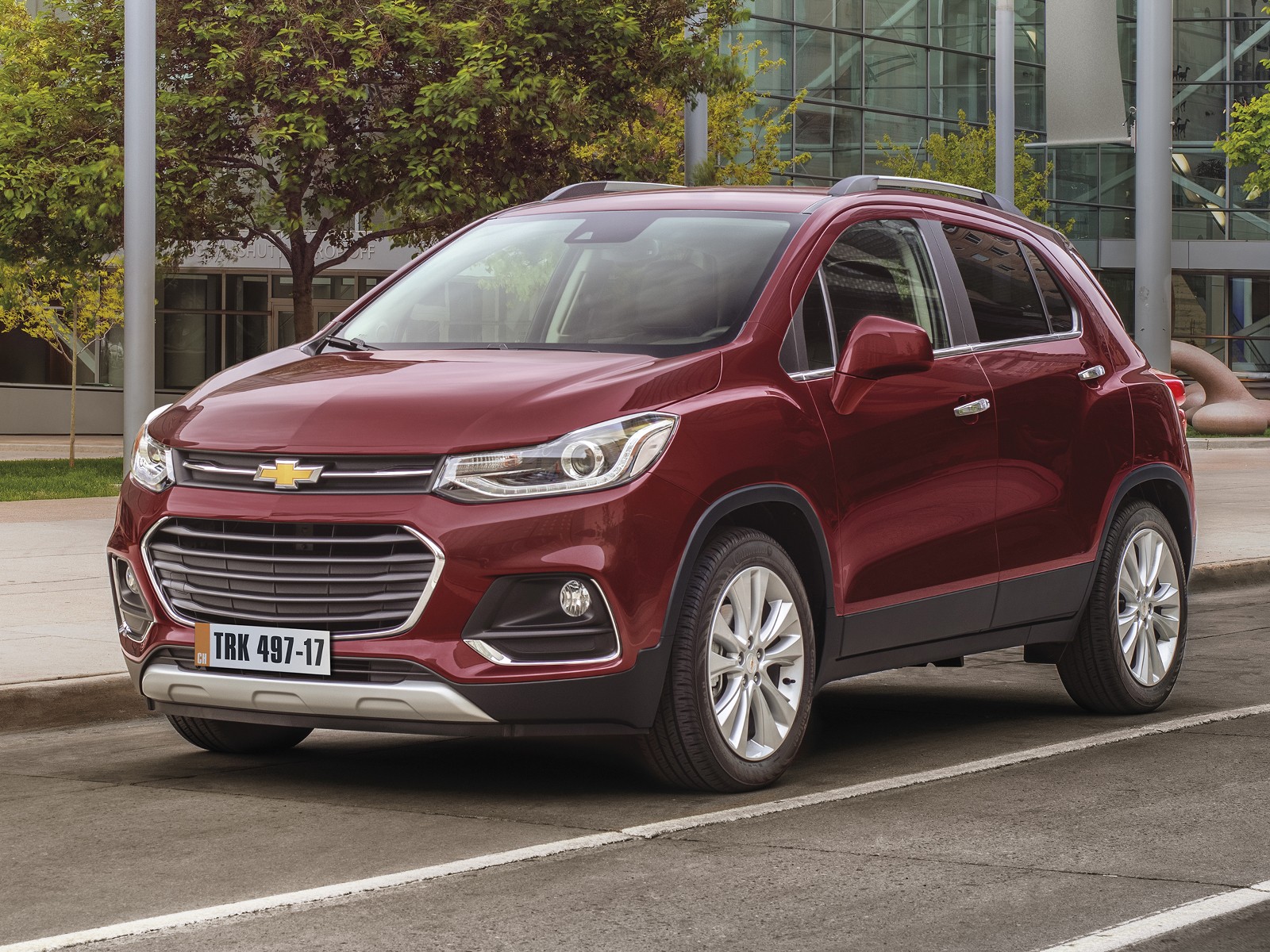 На фото: Chevrolet Tracker для рынка Латинской Америки. Но кроссовер Ravon, вероятно, тоже будет выпущен в дореформенной версии