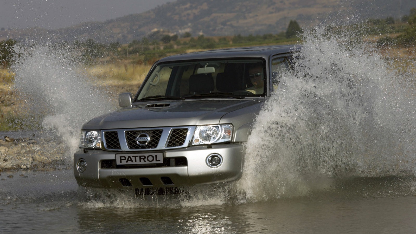 New Nissan Patrol, Sicily 2004.