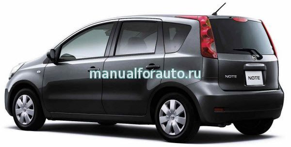 Nissan Note точки подключения Ниссан Ноут