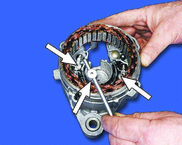  Разборка генератора ВАЗ 2108
