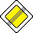 Знак 2.2 Конец главной дороги