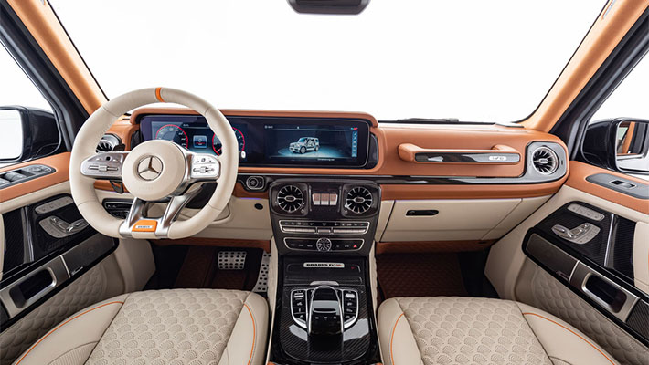 фото интерьер Brabus G V12 900 2019-2020