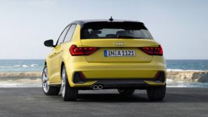 картинки Audi A1 Sportback 2018-2019 вид сзади