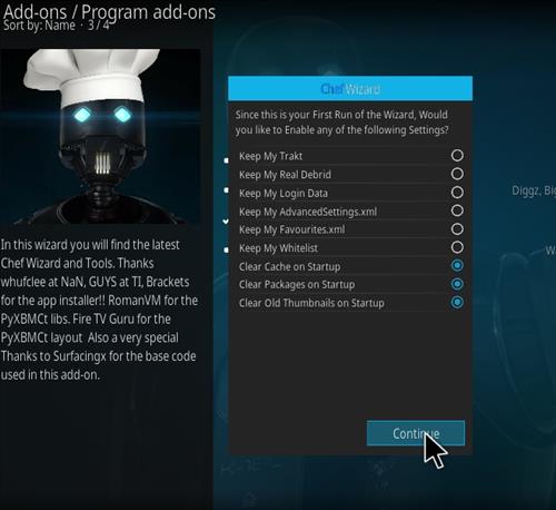 How to Install Diggz Xenon Kodi 18 Leia Build step 22