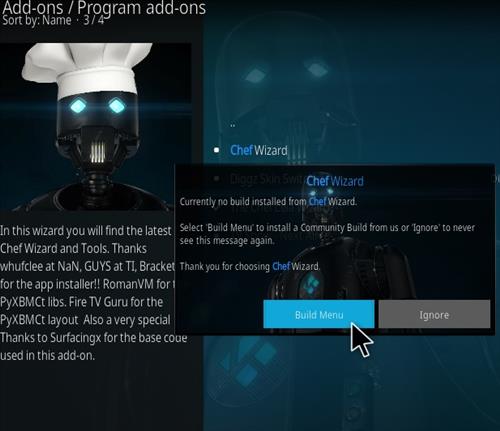 How to Install Diggz Xenon Kodi 18 Leia Build step 23
