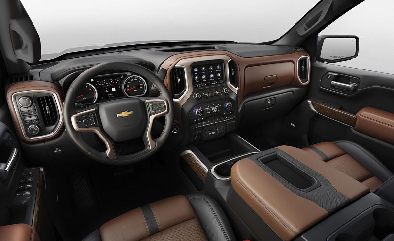 Салон Chevrolet Silverado 2019