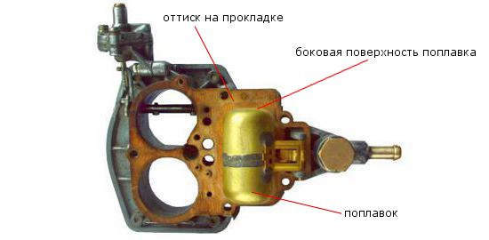 поплавок и отпечаток Озон