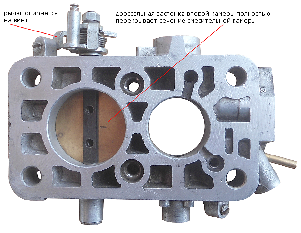 установка дросселя