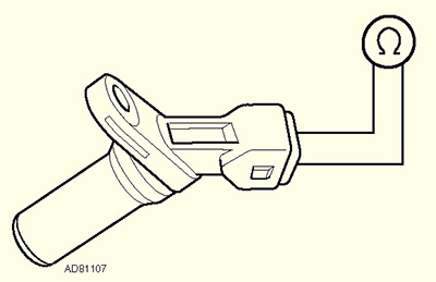 как проверить датчик коленвала тестером