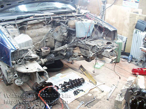 Капитальный ремонт двигателя RP на VW Passat B3