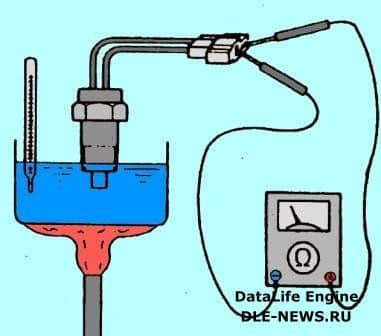 проверка датчика мультиметром