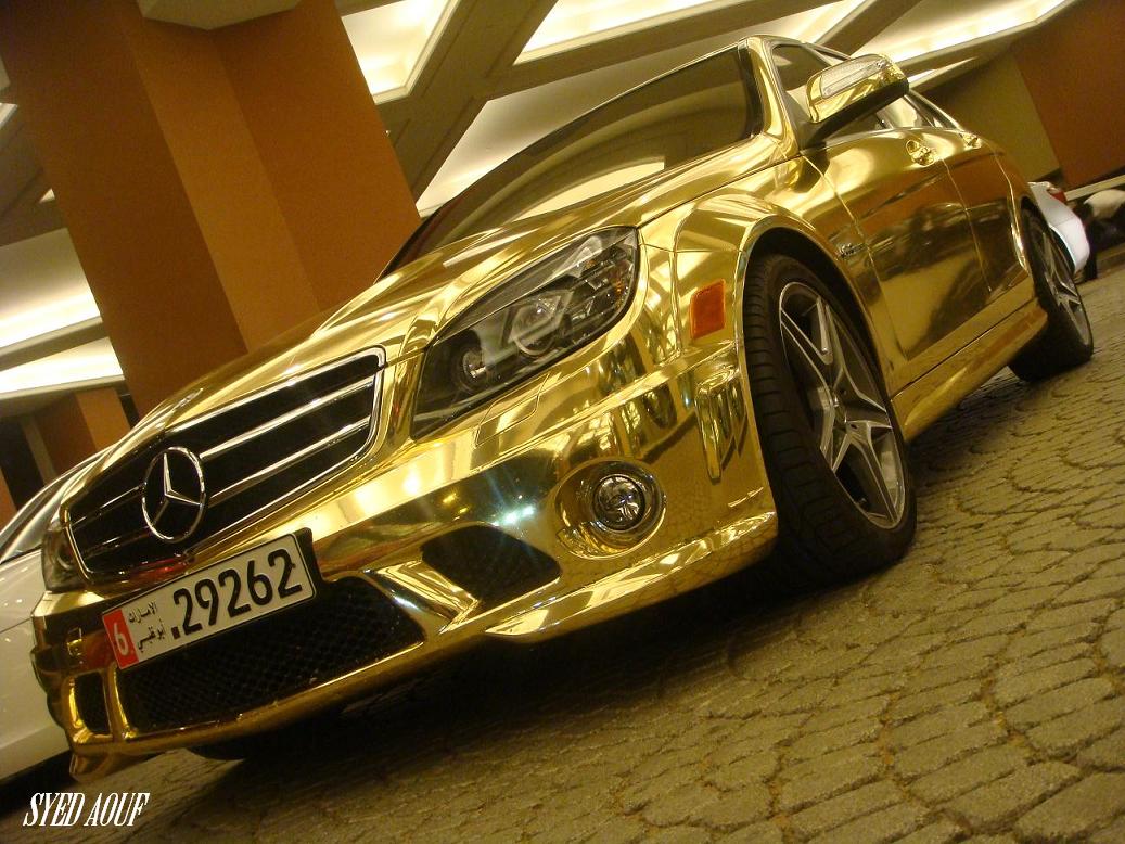 gold-mersedes-c63-03